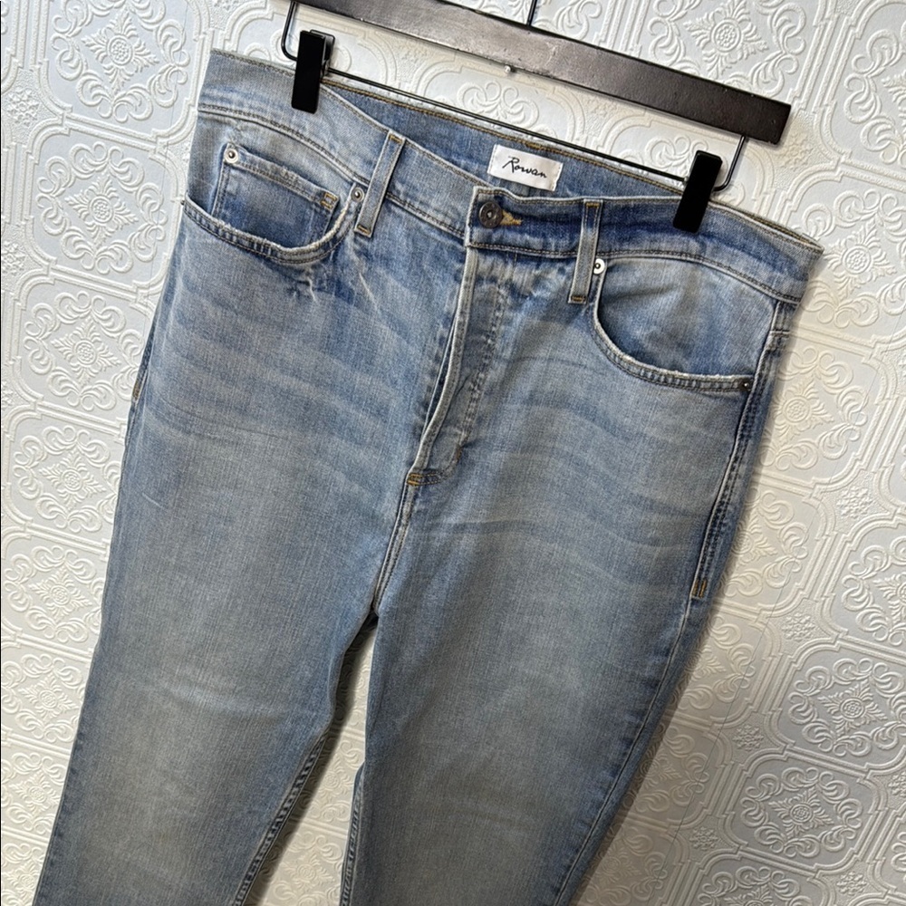 Rowan | Light Blue Button-Fly Jeans, Size 31 - Picture 10 of 16